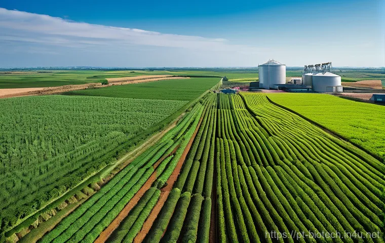 바이오 에너지 - **Prompt 1: The Abundant Green Harvest: Bioenergy on a Brazilian Farm**
    "A wide-angle, vibrant, ...