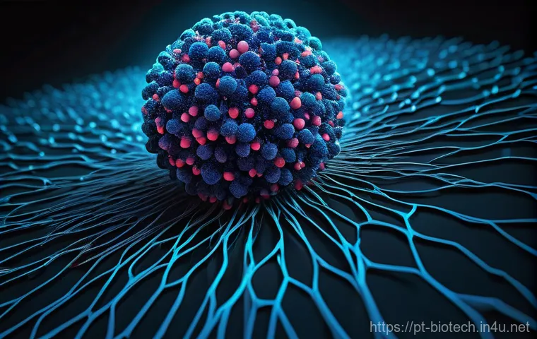 의약품 타겟팅 기술 - **Prompt 1: "Nanoparticle Precision Delivery"**
A highly detailed, futuristic microscopic view o...